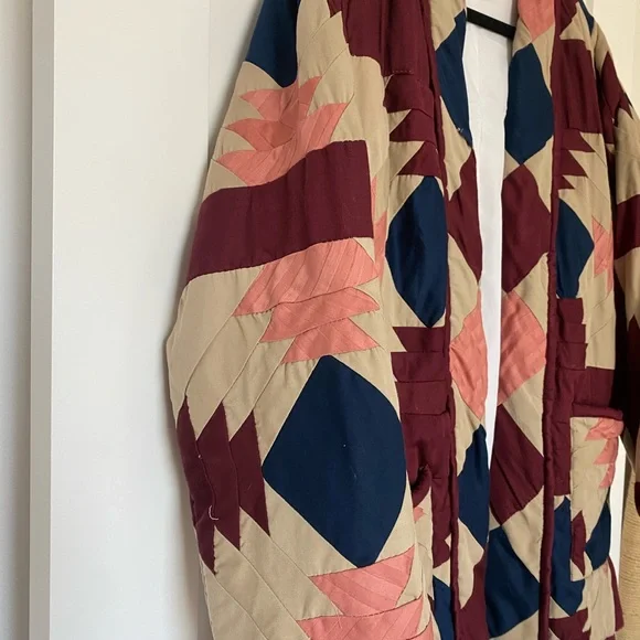 handmade quilted jacket - Picture 3 of 6